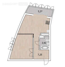 38,5 м², 1-комнатная квартира 6 500 000 ₽ - изображение 117