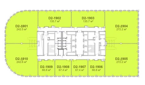 242,5 м², офис 90 452 496 ₽ - изображение 38