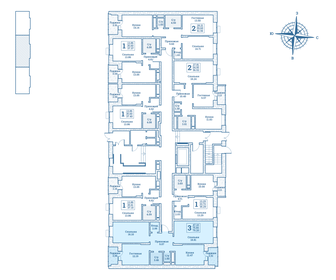 Квартира 79,2 м², 3-комнатная - изображение 2