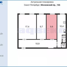 9,8 м², комната - изображение 3