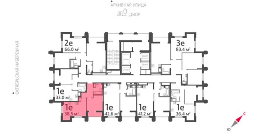 38,8 м², 1-комнатная квартира 10 250 000 ₽ - изображение 79