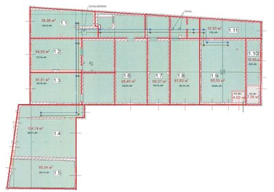 64,7 м², торговое помещение 70 000 ₽ в месяц - изображение 20