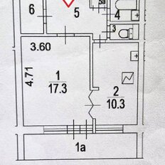 Квартира 38,7 м², 1-комнатная - изображение 3