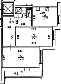 51 м², 2-комнатная квартира 8 700 000 ₽ - изображение 113