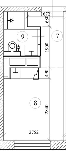 15 м², апартаменты-студия 4 600 000 ₽ - изображение 1