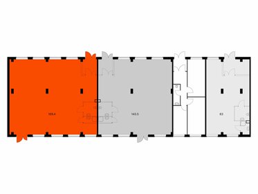 206,5 м², помещение свободного назначения 61 950 000 ₽ - изображение 9