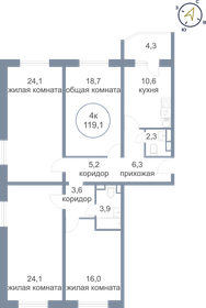 81,4 м², 3-комнатная квартира 8 700 000 ₽ - изображение 86