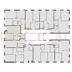 Квартира 41,9 м², 1-комнатная - изображение 2