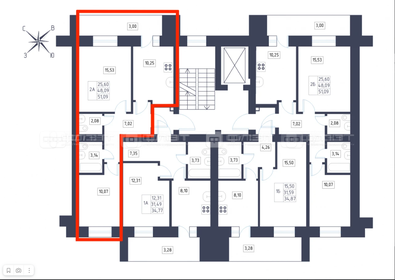 Квартира 51,1 м², 2-комнатная - изображение 1