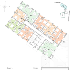 Квартира 83,5 м², 2-комнатная - изображение 2