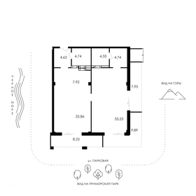 124,7 м², квартира-студия 49 860 000 ₽ - изображение 39