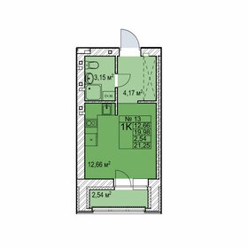 16,1 м², квартира-студия 2 350 000 ₽ - изображение 87