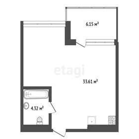 44,1 м², апартаменты-студия 14 328 000 ₽ - изображение 6