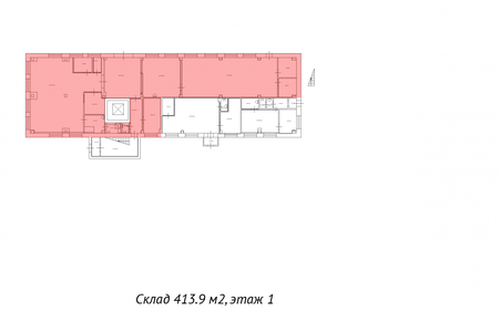 414 м², склад - изображение 4