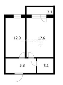 Квартира 38,3 м², 1-комнатная - изображение 1