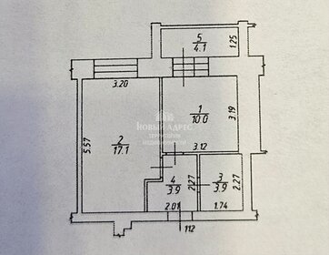 Квартира 39 м², 1-комнатная - изображение 1