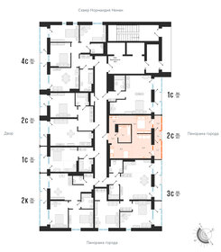 56 м², 2-комнатная квартира 5 100 000 ₽ - изображение 147