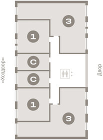 13 м², квартира-студия 1 950 000 ₽ - изображение 110