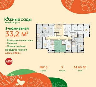 33,3 м², 1-комнатная квартира 10 205 109 ₽ - изображение 7