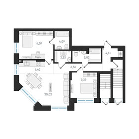 68,3 м², 2-комнатная квартира 23 000 000 ₽ - изображение 49