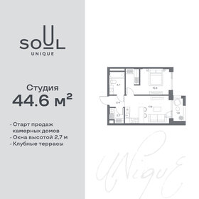 51 м², 1-комнатная квартира 29 498 400 ₽ - изображение 24