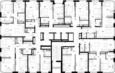 138,4 м², 5-комнатная квартира 80 272 832 ₽ - изображение 53