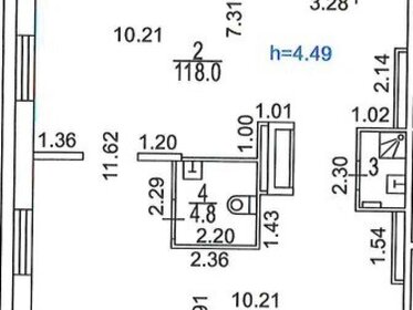 132,2 м², торговое помещение 36 500 000 ₽ - изображение 62