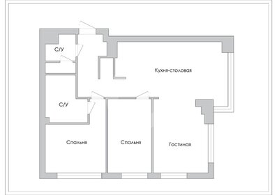 Квартира 110 м², 3-комнатные - изображение 1