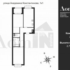 Квартира 76,9 м², 2-комнатная - изображение 4