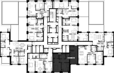 Квартира 73 м², 2-комнатная - изображение 2