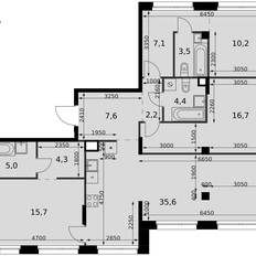 Квартира 112,6 м², 4-комнатная - изображение 2