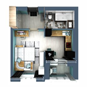 31,6 м², 1-комнатная квартира 2 100 000 ₽ - изображение 12