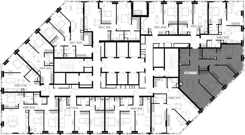 Квартира 111,8 м², 3-комнатная - изображение 3