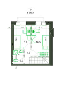 83,8 м², 4-комнатная квартира 7 639 000 ₽ - изображение 14