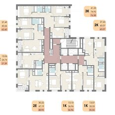 Квартира 49 м², 2-комнатная - изображение 4