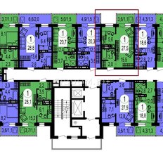 Квартира 27 м², 1-комнатная - изображение 4