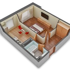 Квартира 37 м², 1-комнатная - изображение 1