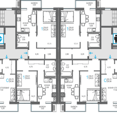 Квартира 58,3 м², 2-комнатная - изображение 2