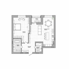 Квартира 108,2 м², 2-комнатная - изображение 2