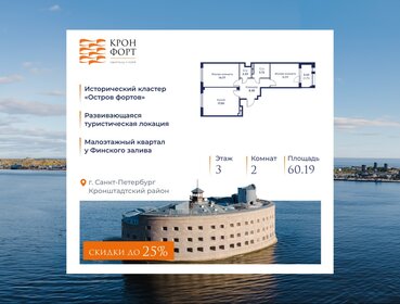 Квартира 60,2 м², 2-комнатная - изображение 1