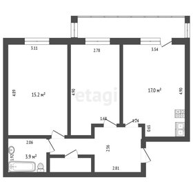 Квартира 64 м², 2-комнатная - изображение 1