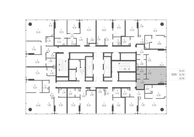 Квартира 32,9 м², студия - изображение 3