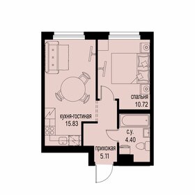 35,2 м², 1-комнатная квартира 5 300 000 ₽ - изображение 7