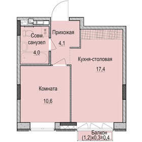 34 м², 1-комнатная квартира 6 000 000 ₽ - изображение 33