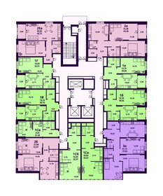 58,4 м², 2-комнатная квартира 4 300 000 ₽ - изображение 53