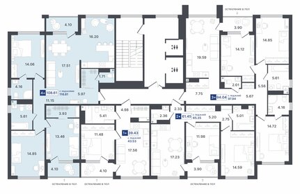 198 м², 3-комнатная квартира 21 500 000 ₽ - изображение 96