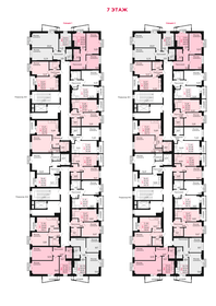 53 м², 2-комнатная квартира 6 143 360 ₽ - изображение 26