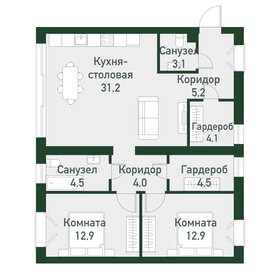29 м², квартира-студия 7 600 000 ₽ - изображение 55