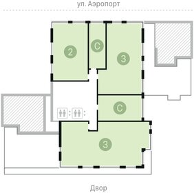 59,6 м², 1-комнатная квартира 9 800 000 ₽ - изображение 23