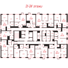 Квартира 44,6 м², 1-комнатная - изображение 2